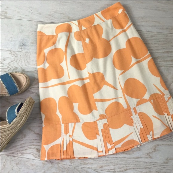 Anthropologie Dresses & Skirts - ELEVENSES Anthropologie Tangerine Dreams skirt 6